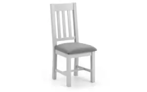 Julian Bowen Richmond Grey Wooden Dining Chair