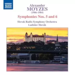 Alexander Moyzes Symphonies Nos 5 and 6 by Alexander Moyzes CD Album