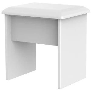 Tedesca Ready Assembled Dressing Table Stool - White