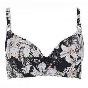 Dorina Dorina Sulu Padded Bikini Top - BLACKFLORAL126