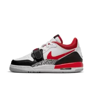 Jordan Air Jordan Legacy 312 Low Gs, White/fire Red-black-wolf Grey