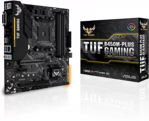 Asus TUF B450M Plus Gaming AMD Socket AM4 Motherboard