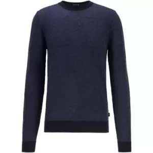 Boss Maurillo Crew Sweater Mens - Blue