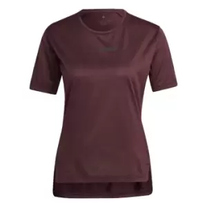 adidas Terrex Multi T-Shirt Womens - Red