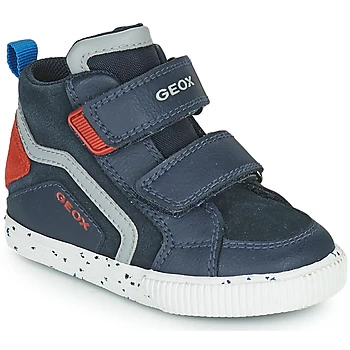 Geox KILWI boys's Childrens Shoes (High-top Trainers) in Blue - Sizes 6 toddler,7 toddler,7.5 toddler,8.5 toddler,9.5 toddler