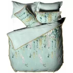 Paoletti Hanging Gardens Duvet Cover Set (King) (Multicoloured) - Multicoloured