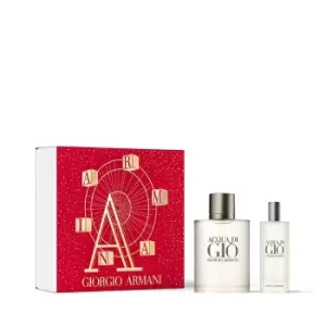 Giorgio Armani Acqua Di Gio Christmas Gift Set 50ml Eau de Toilette + 15ml Eau de Toilette