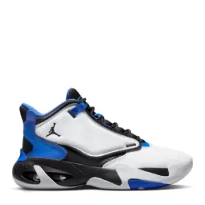 Jordan Jordan Max Aura 4 (Gs), White/Black-Hyper Royal, size: 5, Unisex, Shoes grade school, DQ8404-104