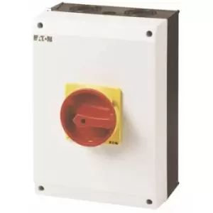 Eaton P3-100/I5/SVB MR switch for floor mounting, lockable 690 V Red