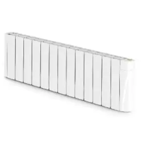 WiFi Oil Filled Low & Slim Profile Conservatory Radiator White 1140 x 420 x 95mm 1300W