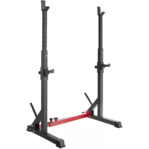 Tectake - Squat rack Apollo - squat and bench rack, half racks, gym rack - black