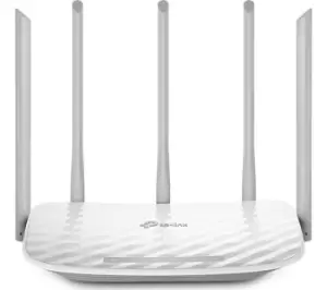 TP-LINK Archer C60 WiFi Cable & Fibre Router - AC 1350, Dual Band, White