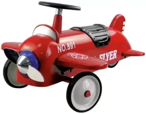 Robbie Toys Goki Ride-on Metal Aeroplane - wilko