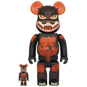 Medicom Godzilla Vs. Destroyah Godzilla Meltdown 100% & 400% Be@rbrick 2-pack