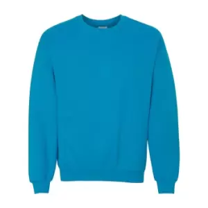 Gildan Heavy Blend Unisex Adult Crewneck Sweatshirt (XL) (Sapphire)