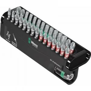 Wera Bit-Check 30 BiTorsion 1 05057430001 Bit set 30 Piece Pozidriv, Phillips, TORX socket BiTorsion