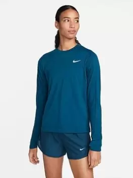 Nike Swoosh Run Pacer Midlayer, Blue Size M Women