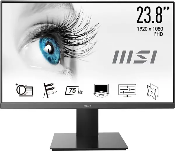 MSI Pro 23.8" MP243P Full HD IPS LCD Monitor