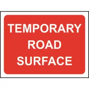 Zintec 1050x750mm Temporary Road Surface Road Sign (no frame)