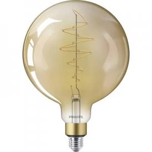 Philips Lighting LED (monochrome) EEC A+ (A++ - E) E27 Globe 6.5 W = 40 W Warm white (Ø x L) 200 mm x 286mm dimmable, Filament