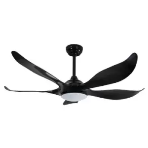 Cristal Record Noro DC LED Ceiling Fan 20W CCT Black