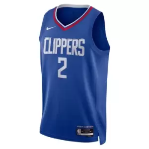 Nike Nba Los Angeles Clippers Dri-fit Icon Swingman Jersey Kawhi Leonard, Rush Blue/leonard Kawhi