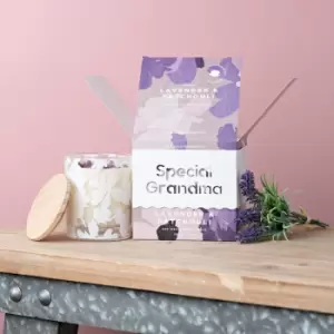 Special Grandma 200g Candle Lavender & Patchouli