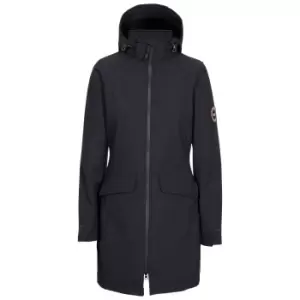 Trespass Womens/Ladies Maria Soft Shell Jacket (L) (Black Marl)