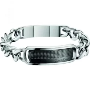 Mens Calvin Klein Stainless Steel Confidence Bracelet