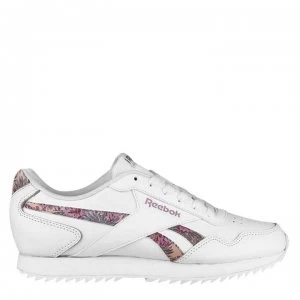 Reebok Royal Glide Ripple Ladies Trainers - White/Floral