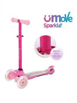 U Move Sparkle Compact Adjustable Tilt LED Scooter