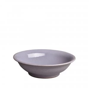 Denby Heritage Lilac Heath Small Shallow Bowl