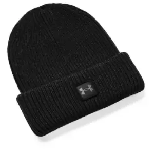 Under Armour Armour Halftime Ribbed Beanie Mens - Black