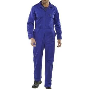 Click Workwear Boilersuit Royal Blue Size 38 Ref PCBSR38 Up to 3 Day
