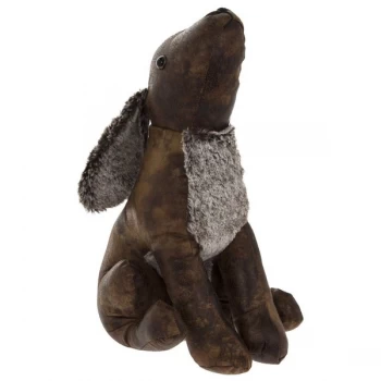 Lesser & Pavey Faux Leather Hare Doorstop