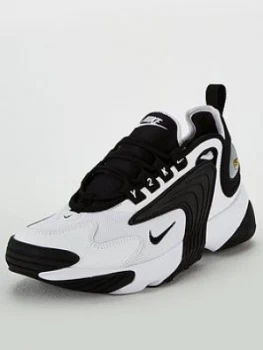 Nike Zoom 2K - Black/White , Black / White, Size 4, Women