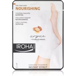 Iroha Nourishing Argan Regenerating mask for feet and nails