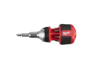 Milwaukee 4932471868 8 in 1 Compact Ratcheting Multibit Screwdriver