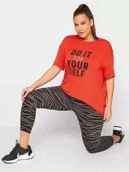 Yours Do It For Your Self Active Top Orange, Size 18, Women