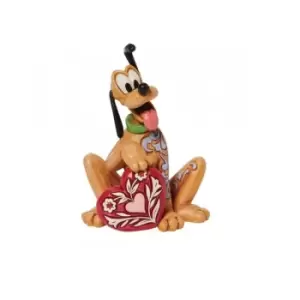 Pluto Heart Mini Figurine