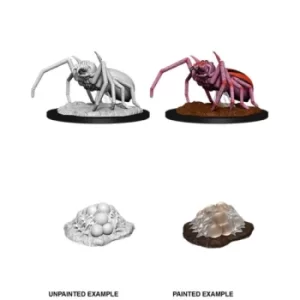 D&D Nolzur's Marvelous Unpainted Miniatures (W12) Giant Spider & Egg Clutch