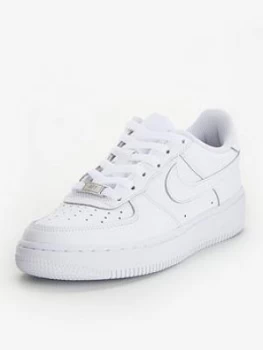 Nike Air Force 1 (Gs) Junior Shoe - White