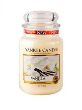 Yankee Candle Classic Large Jar Vanilla Scented Candle 623g