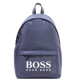 Boss Magnify Logo Backpack - Navy