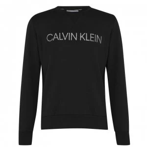 Calvin Klein Embroidered Sweatshirt - CK Black