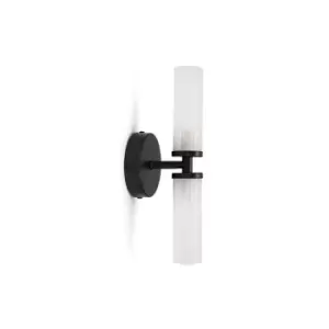 Canya Black Bathroom Wall Light