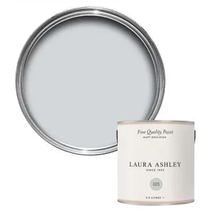 Laura Ashley Slate White Matt Emulsion Paint, 2.5L