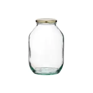 Home Made Traditional ½ Gallon Glass Pickling Jar