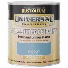 Rust-Oleum Universal Paint Satin Lagoon 750ml