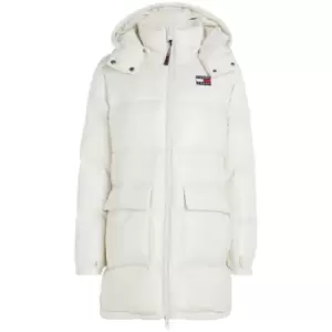 Tommy Jeans Tjw Midi Alaska Puffer - Beige